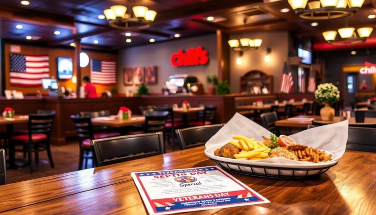 Chili's Veterans Day Menu