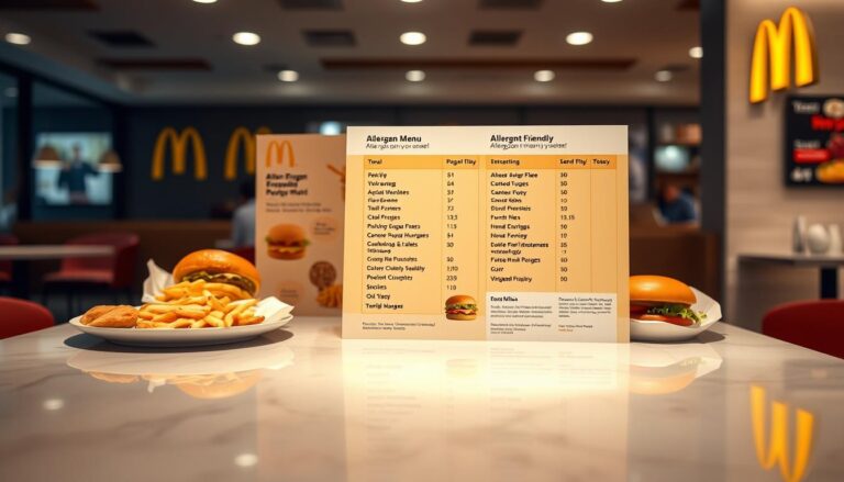 McDonald's Allergen Menu