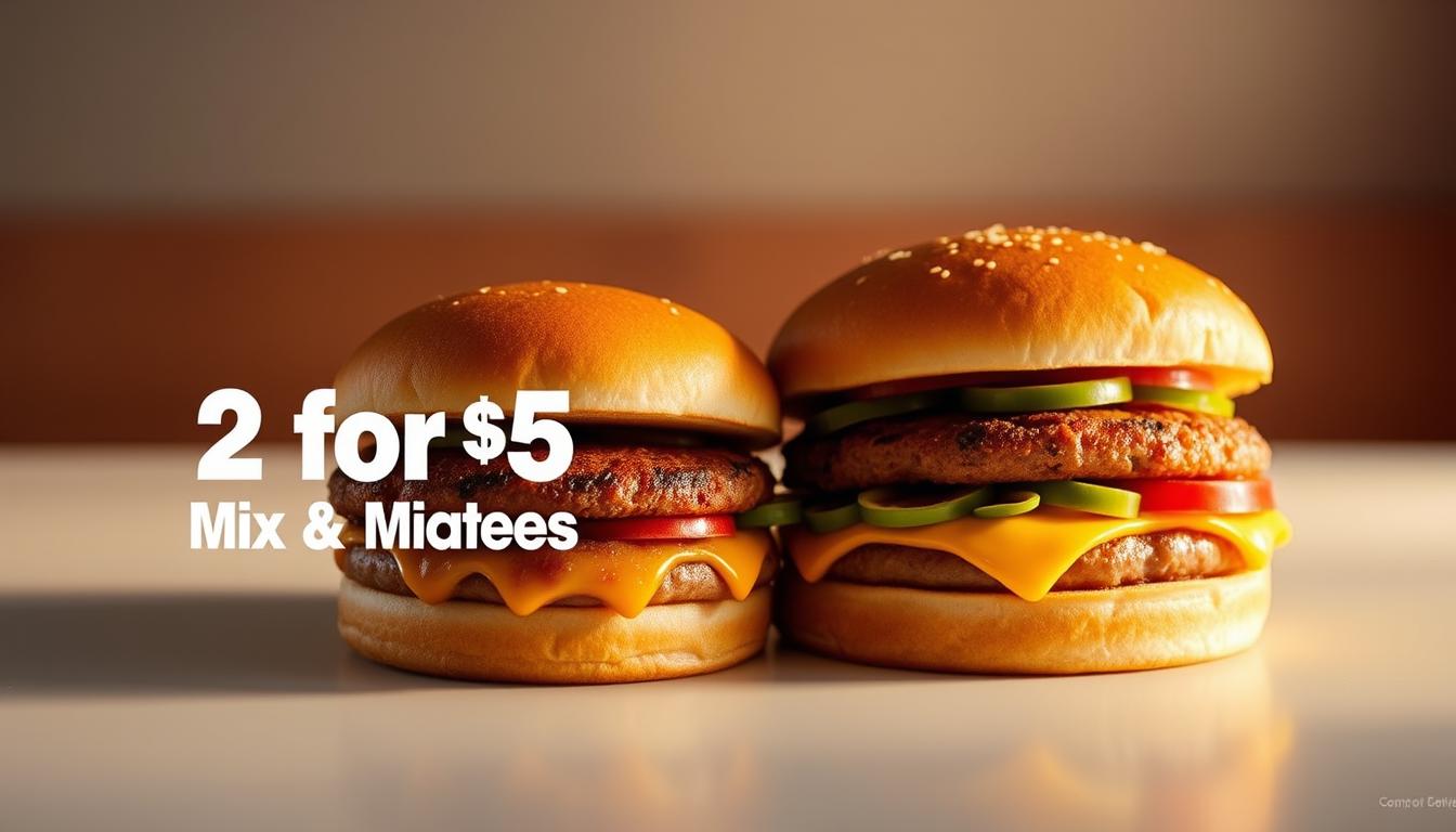 McDonald's Menu Specials 2 for $5