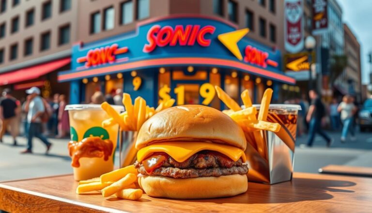 Sonic $1.99 Menu