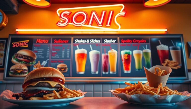 Sonic Menu
