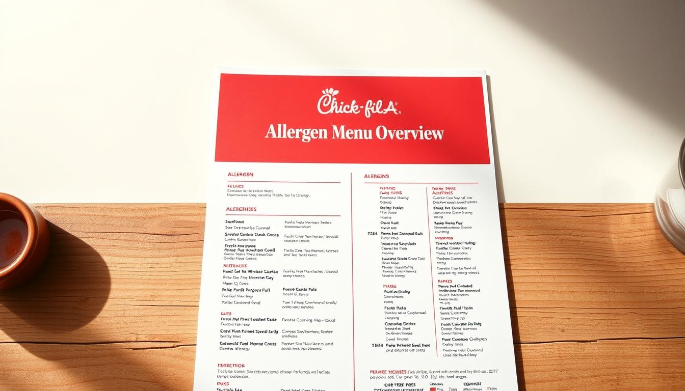 chick fil a allergen menu