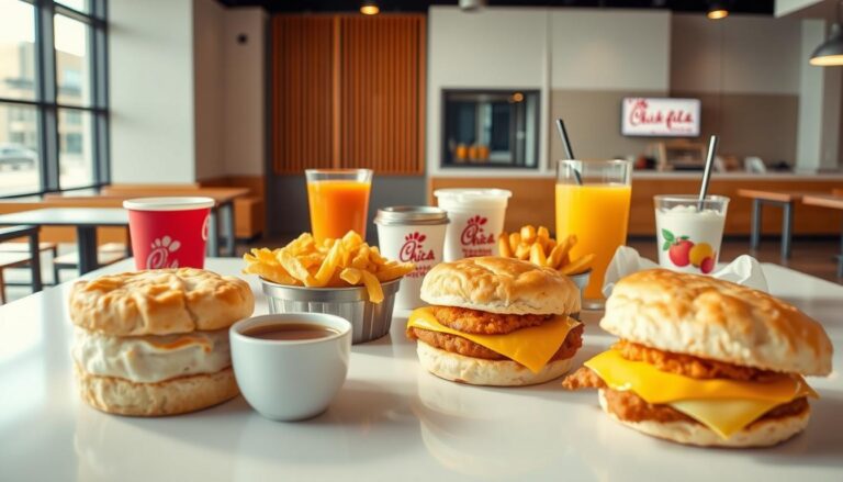 chick fil a breakfast menu