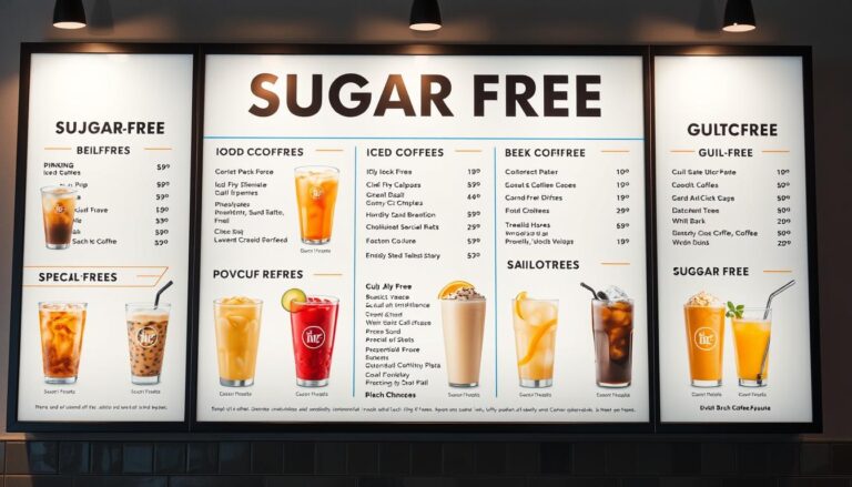 dutch bros sugar free menu