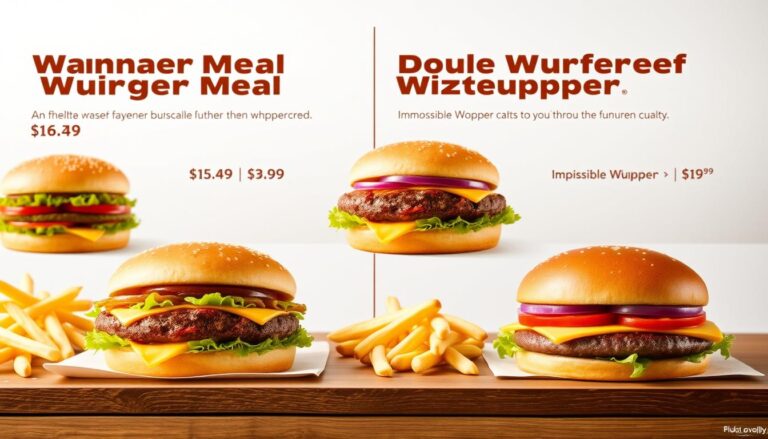 Burger King Menu Prices