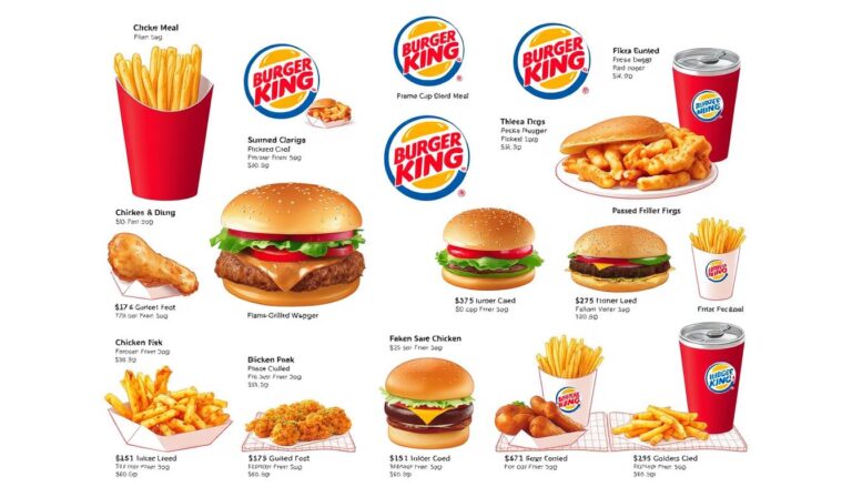 Burger King Menu With Prices And Price