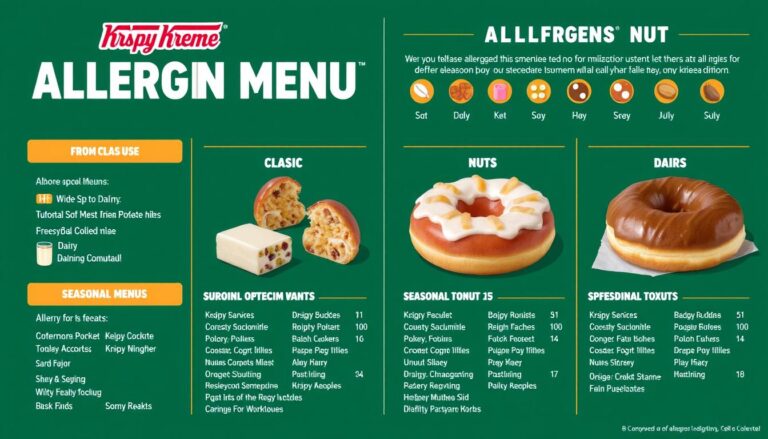 krispy kreme allergen menu