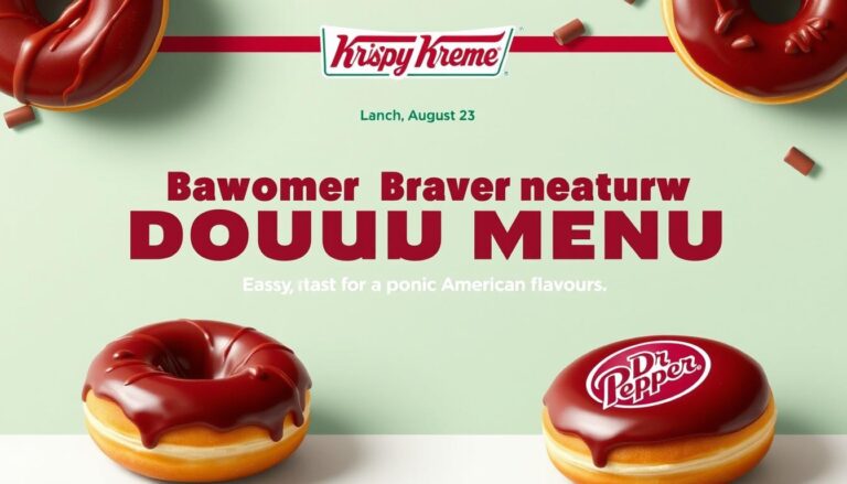 krispy kreme dr pepper doughnuts menu