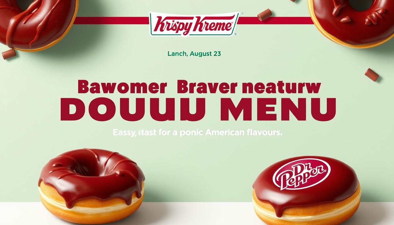 krispy kreme dr pepper doughnuts menu