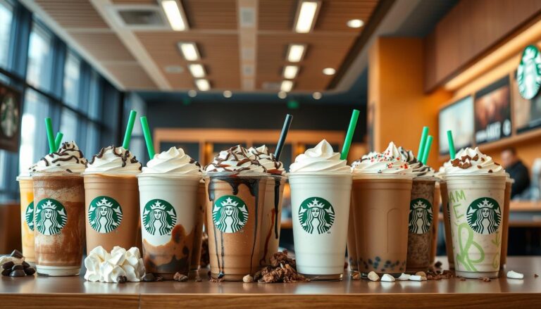 starbucks frappuccino menu