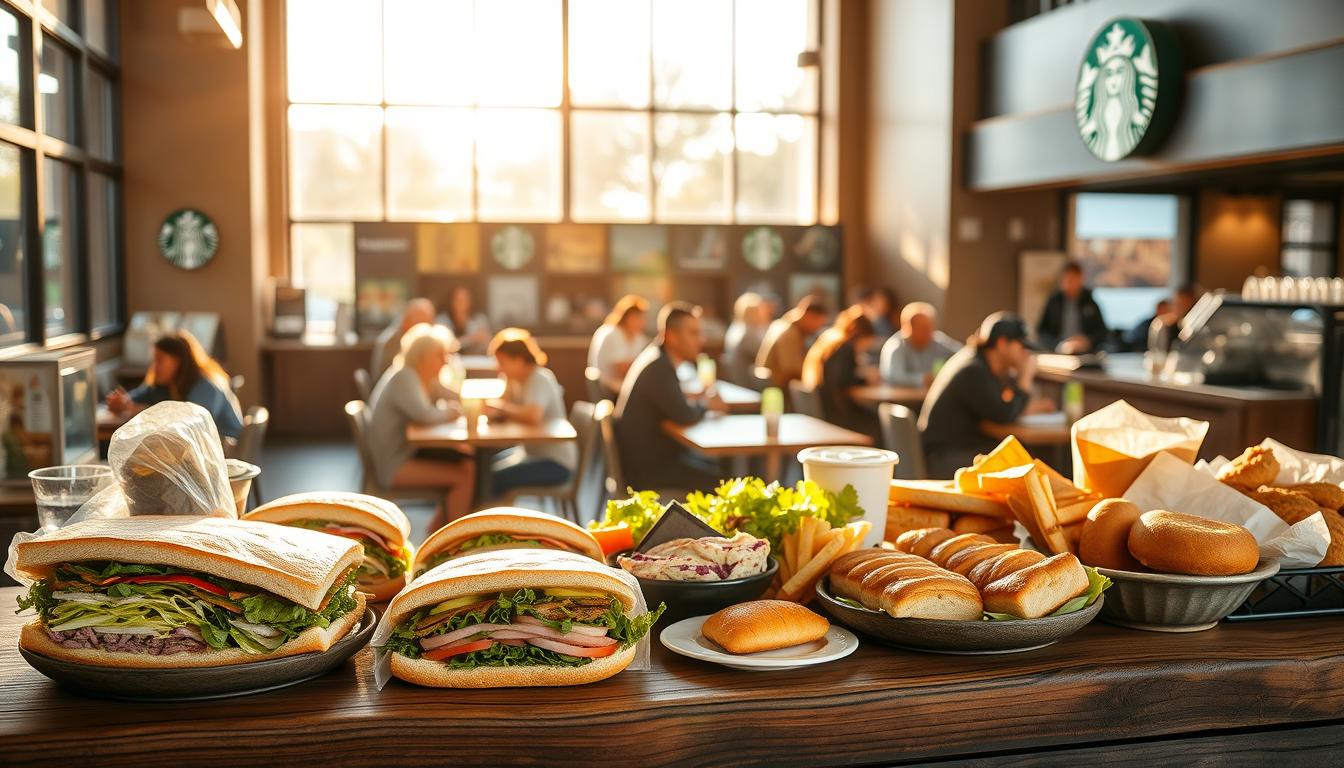 starbucks lunch menu