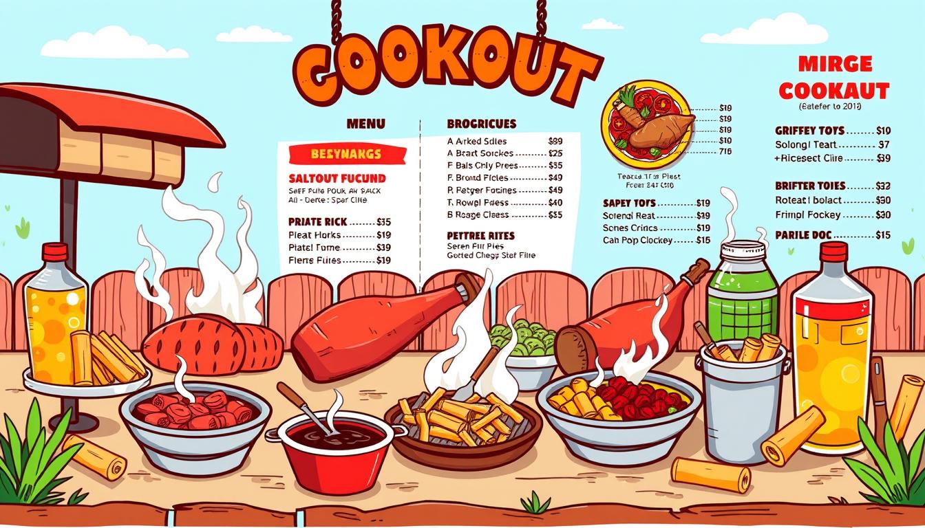 cookout restaurant menu